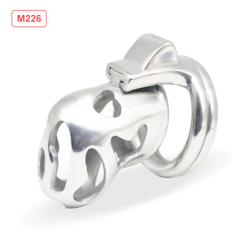 Stainless Steel Male Chastity Device - Image 2