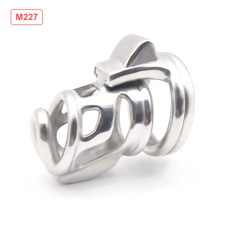 Stainless Steel Male Chastity Device - Image 3