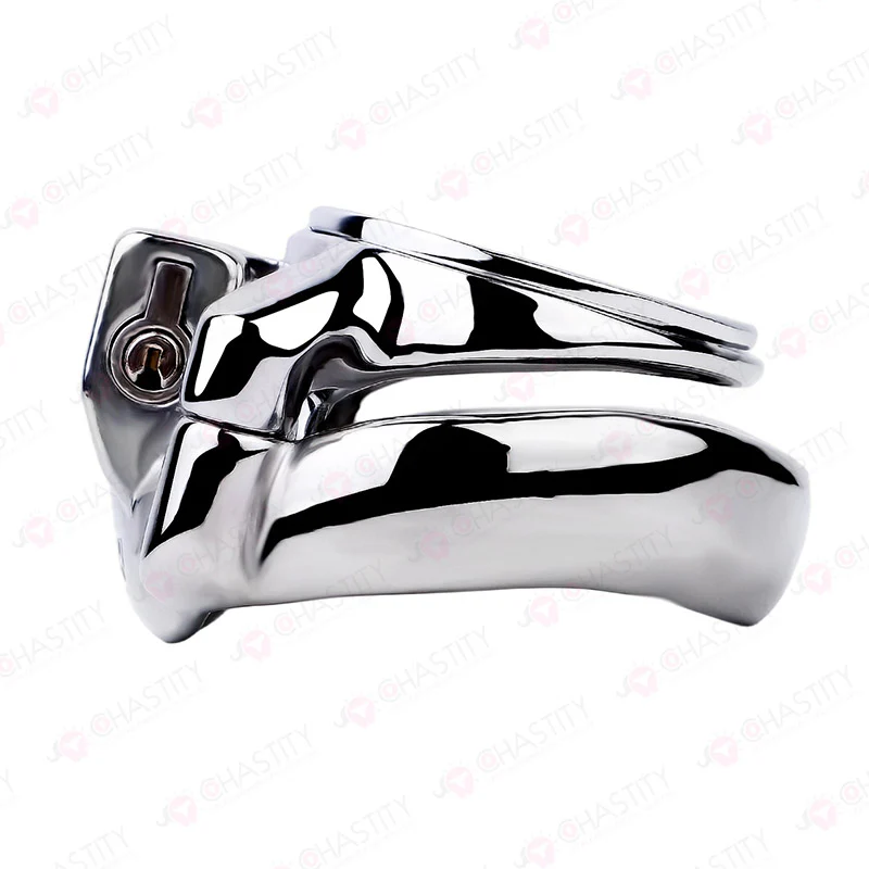 Thickened Flat Heavy Chastity Cage - Image 7
