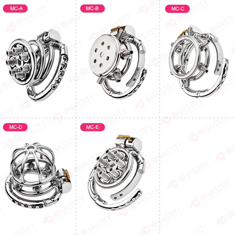 Tortured In Chastity - Spiked Series (Adjustable Hinged Ring) - Image 3