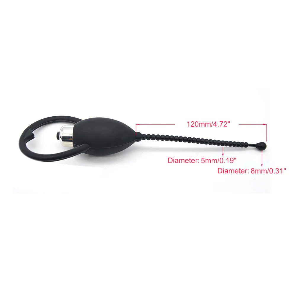 Vibrating Silicone Butt Plug - Image 5