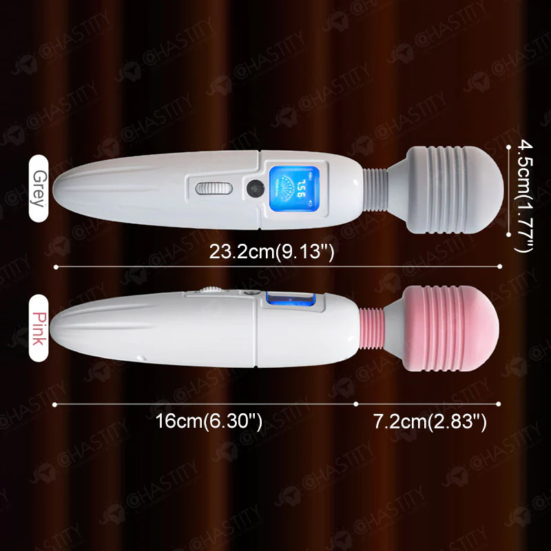 Vibrator Wand With LCD Screen - Image 3
