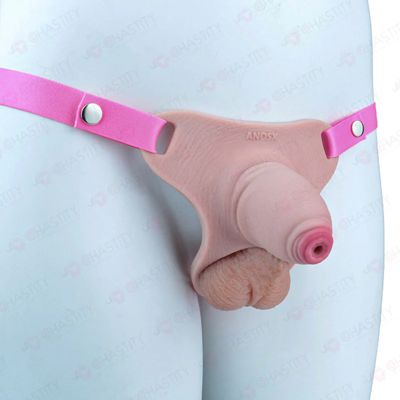 Wearable Penis Male Chastity Pants - Image 19