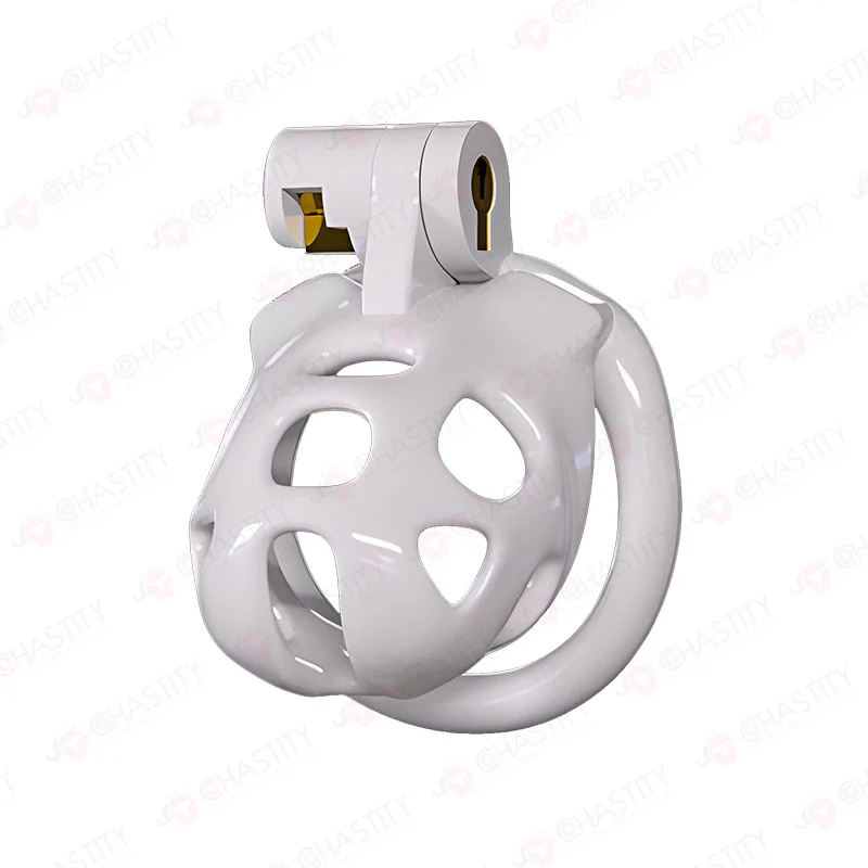 White Chastity Cage - Image 2