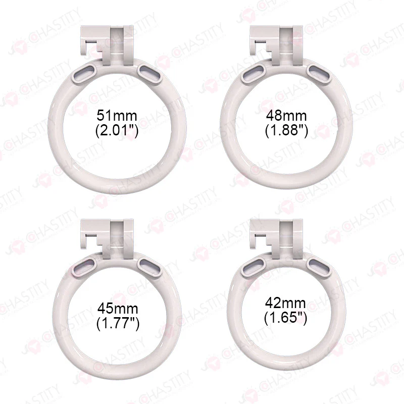 White Chastity Cage - Image 7
