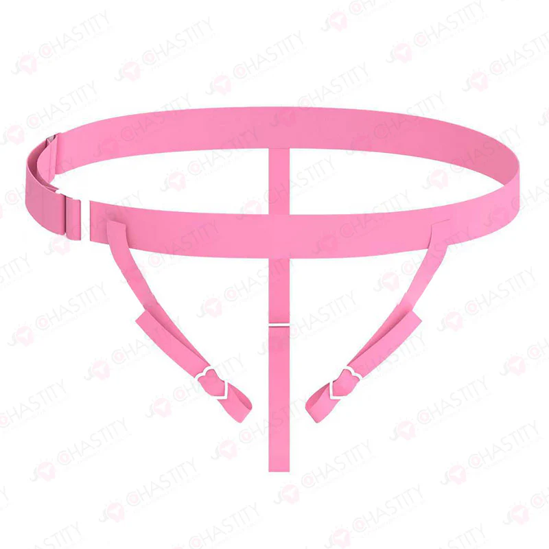 Widened Adjustable Elastic Strap For Chastity Cage - Image 8